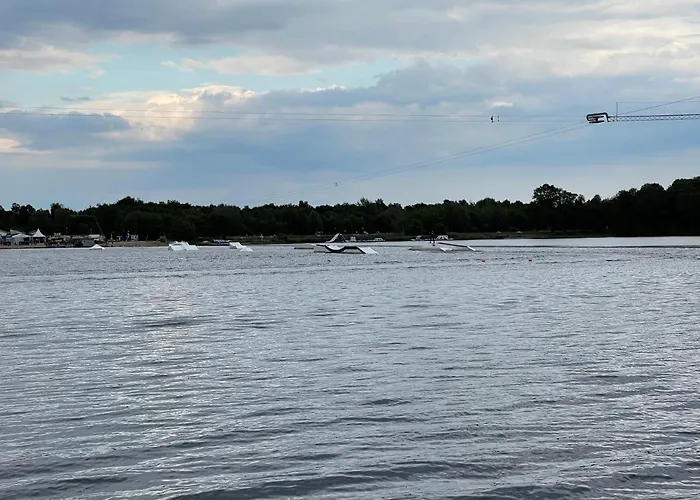 Moderne In Spaden / Wasserski / Badesee Apartmán Schiffdorf